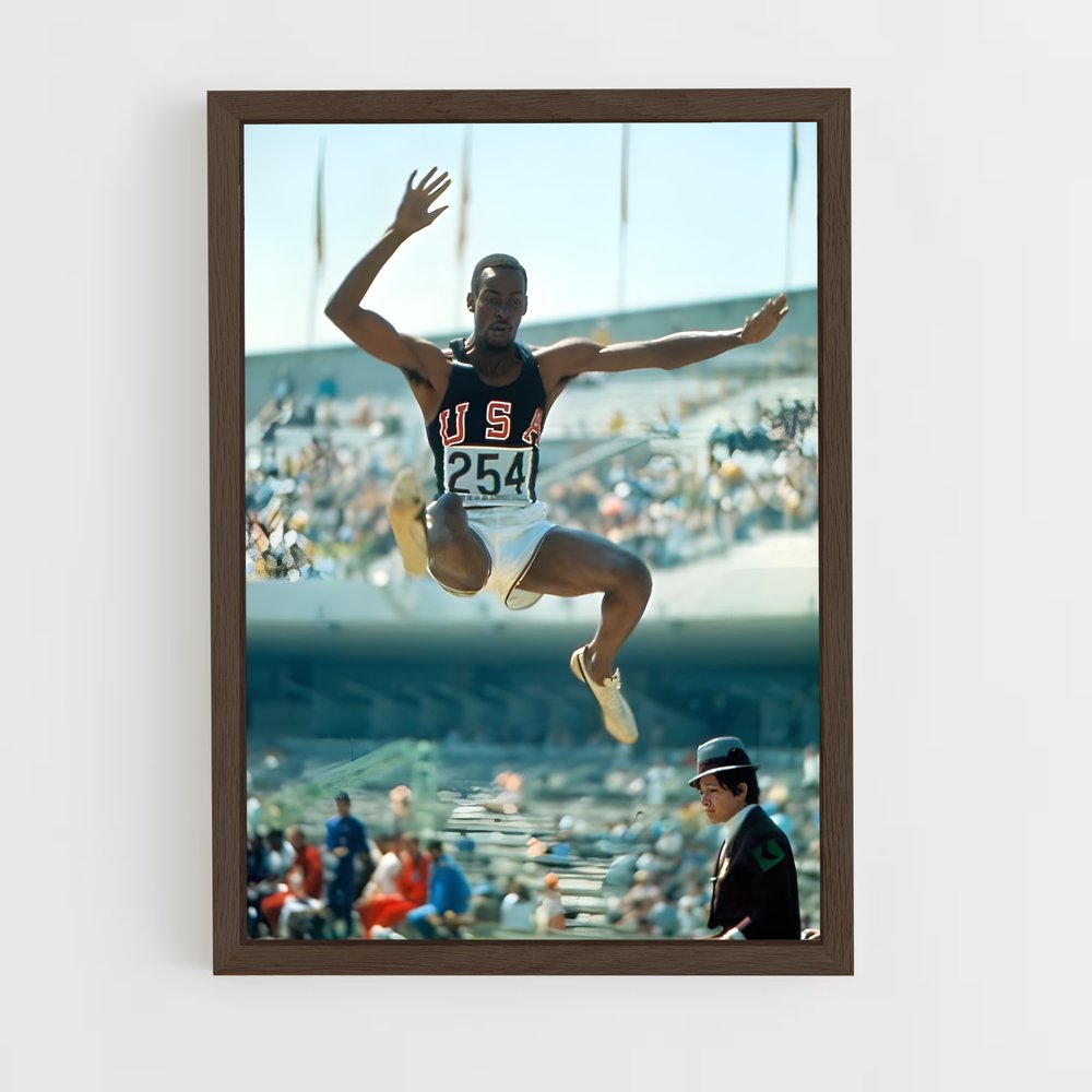 Poster L'Exploits Olympiques – affiche Athlétisme (vue 5)